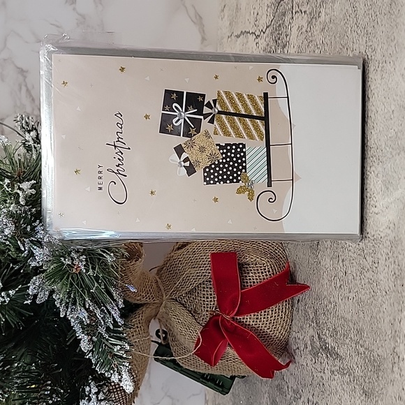 Merry Christmas sled greeting cards - Picture 3 of 9